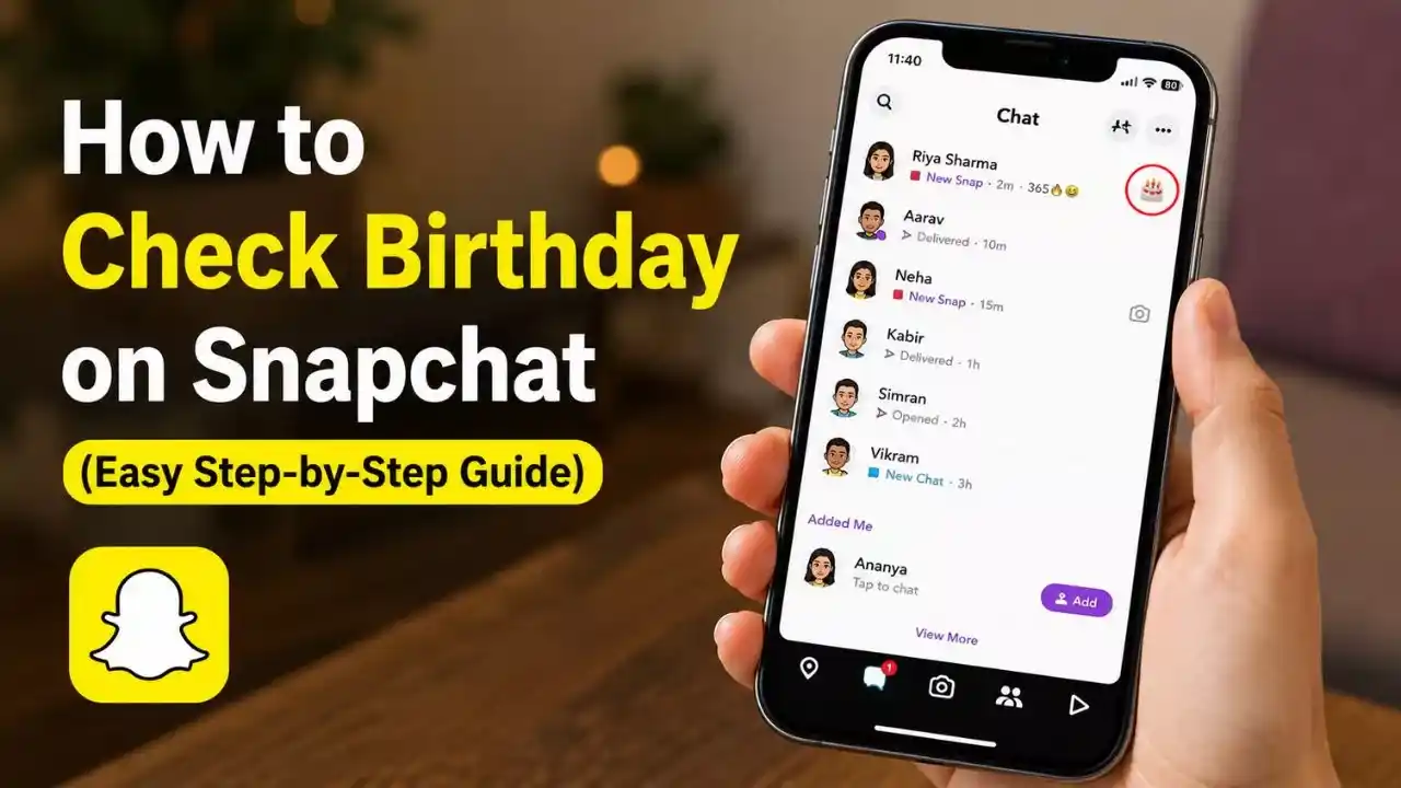 How to Check Birthday on Snapchat