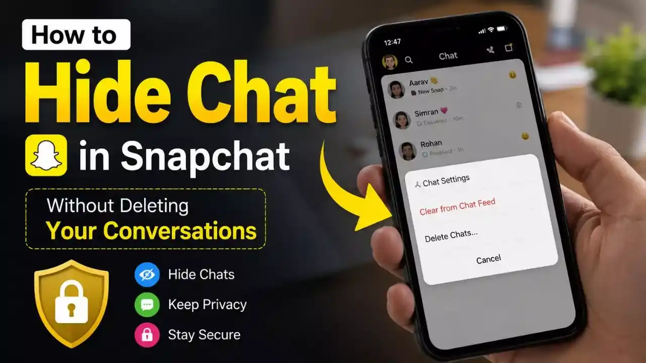 How to Hide Chat in Snapchat Without Deleting Your Conversations