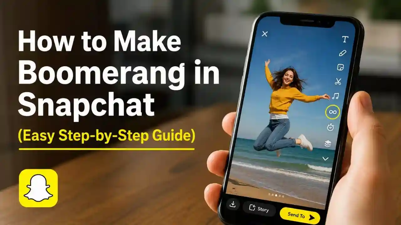 How to Make Boomerang in Snapchat