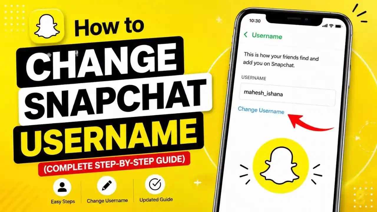 how to change snapchat username